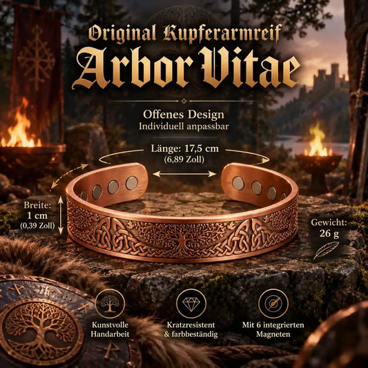 Kupferarmreif „Arbor Vitae“