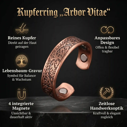 Kupferring „Arbor Vitae“