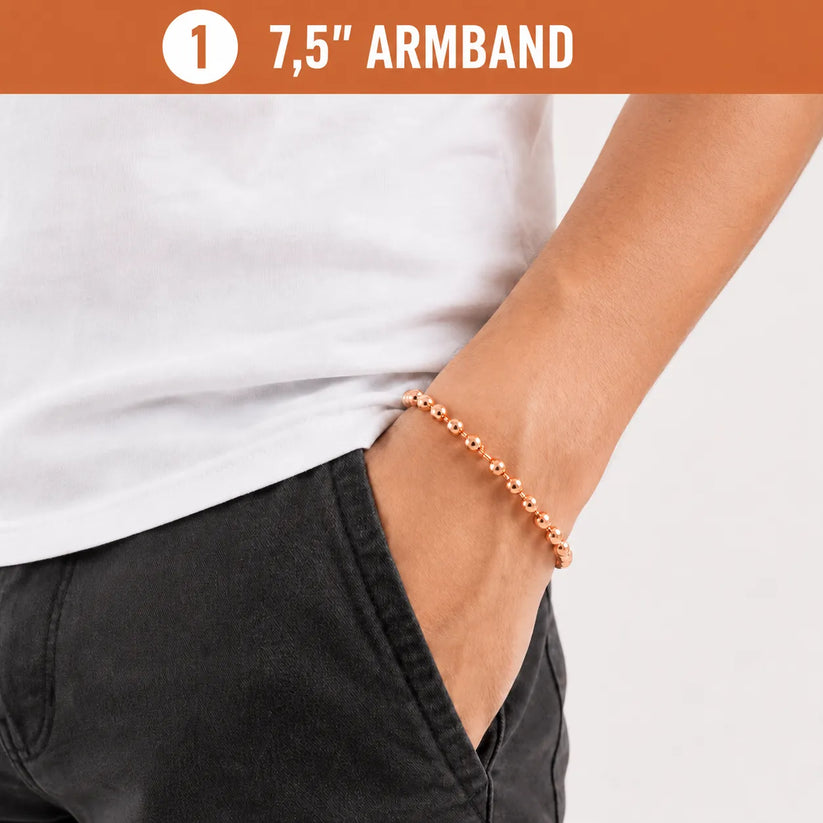 Produktdetails des Kupferarmbands
