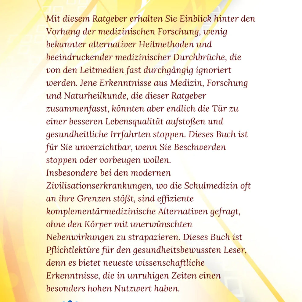 Heilwissen für Insider Rückseite