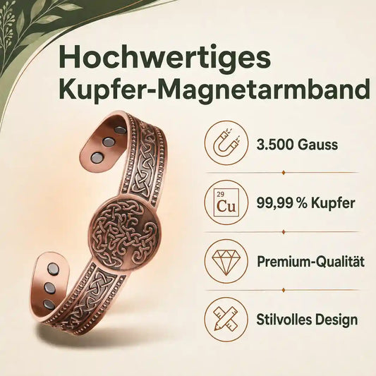 Kupferarmring "Lebensbaum"
