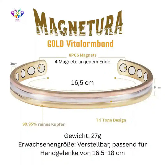 Magnetura Gold Vitalarmband